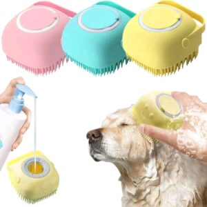 Cepillo suave de silicona, masajeador para el baño
