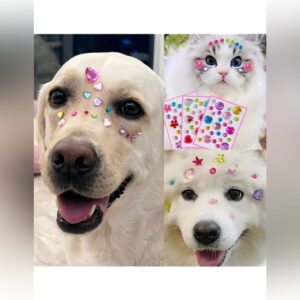 ADHESIVAS Diamantes para mascotas x 3