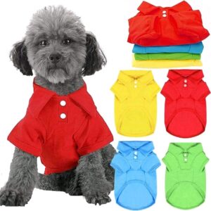 Chemise Polo Primavera-Verano para mascota