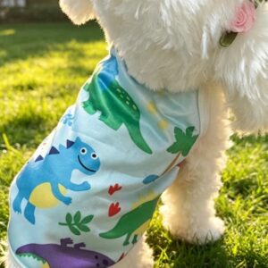 Camiseta con estampado de dinosaurio